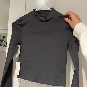 ARITZIA COAL GREY MOCKNECK
